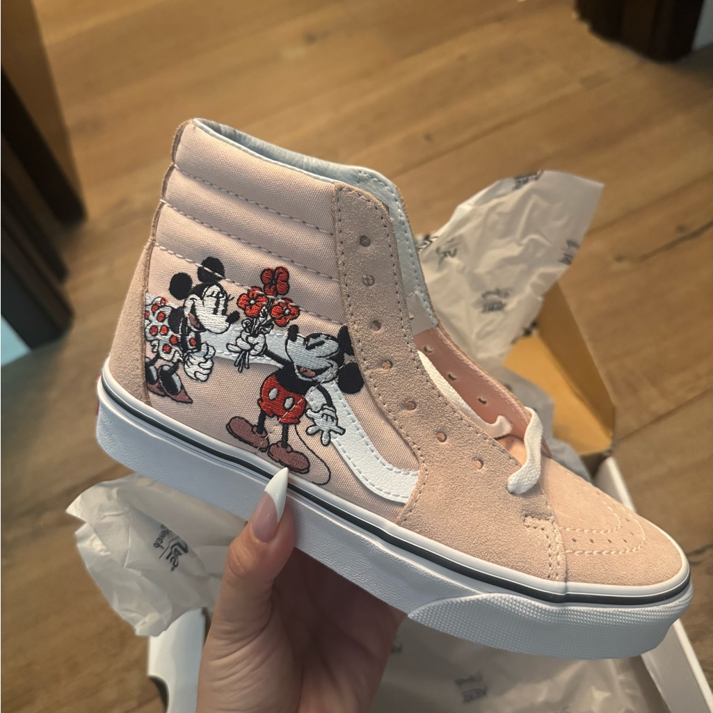 Bnwt Vans X Disney 90th Anniversary Pink Shoes